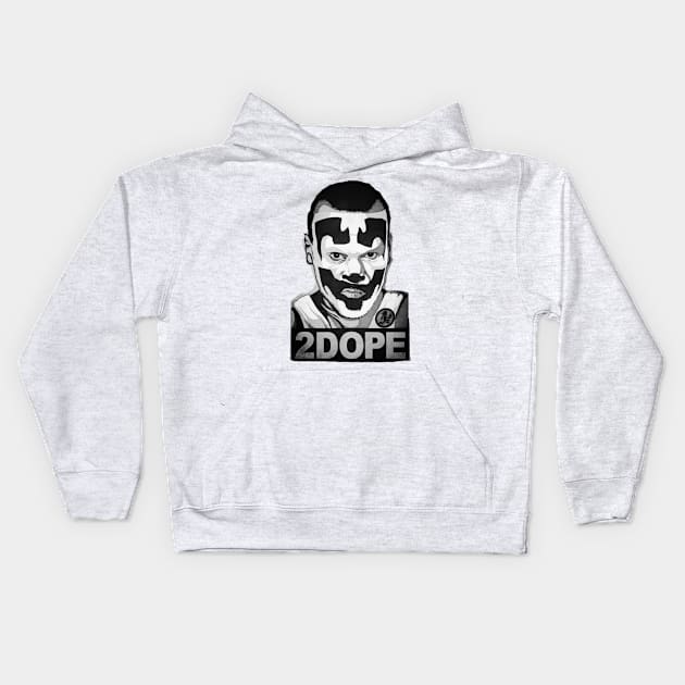 2-Dope For President Kids Hoodie by Wickid614